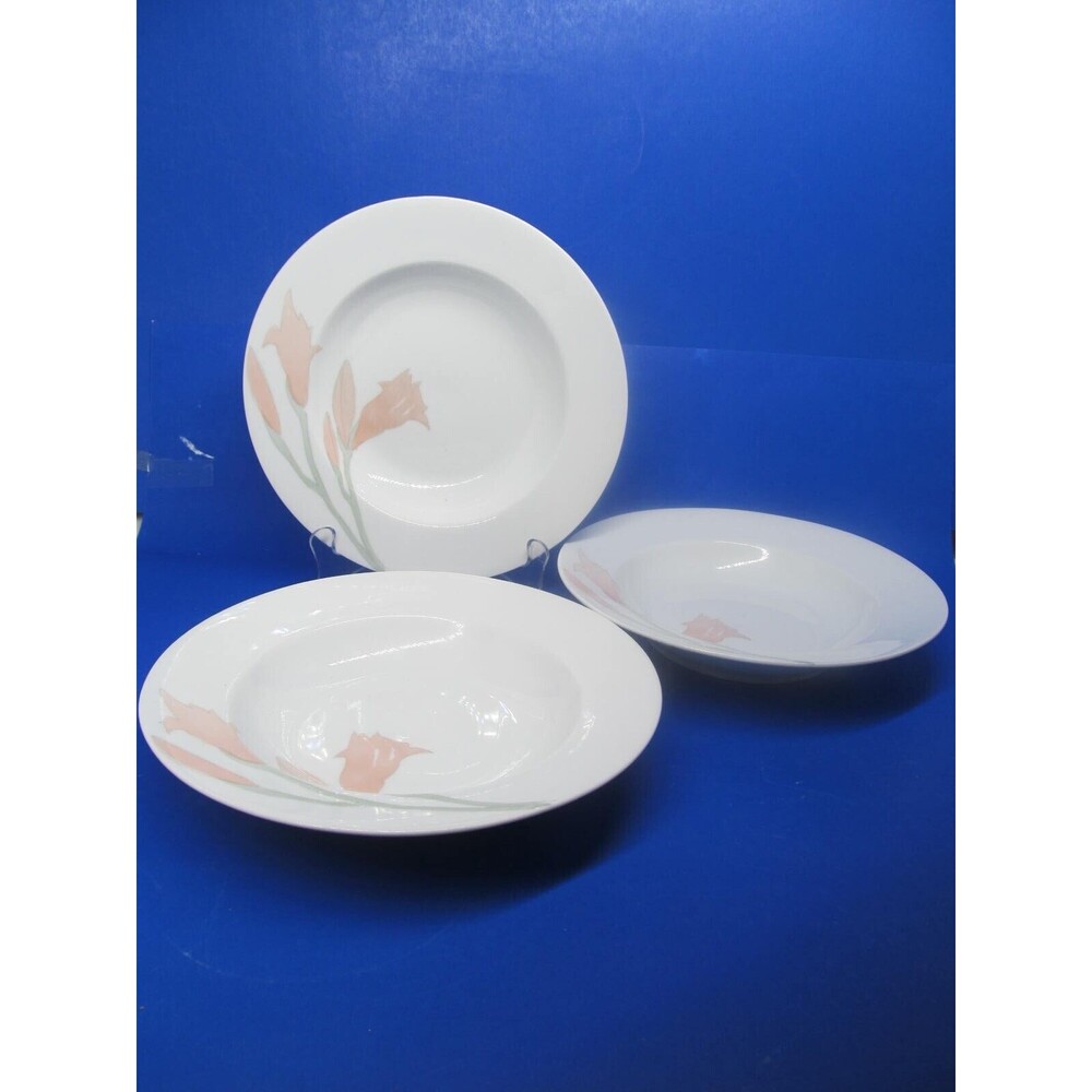DANSK Sommer Soup Bowls Made In Portugal 8-1/2" Diameter Bundle of 3